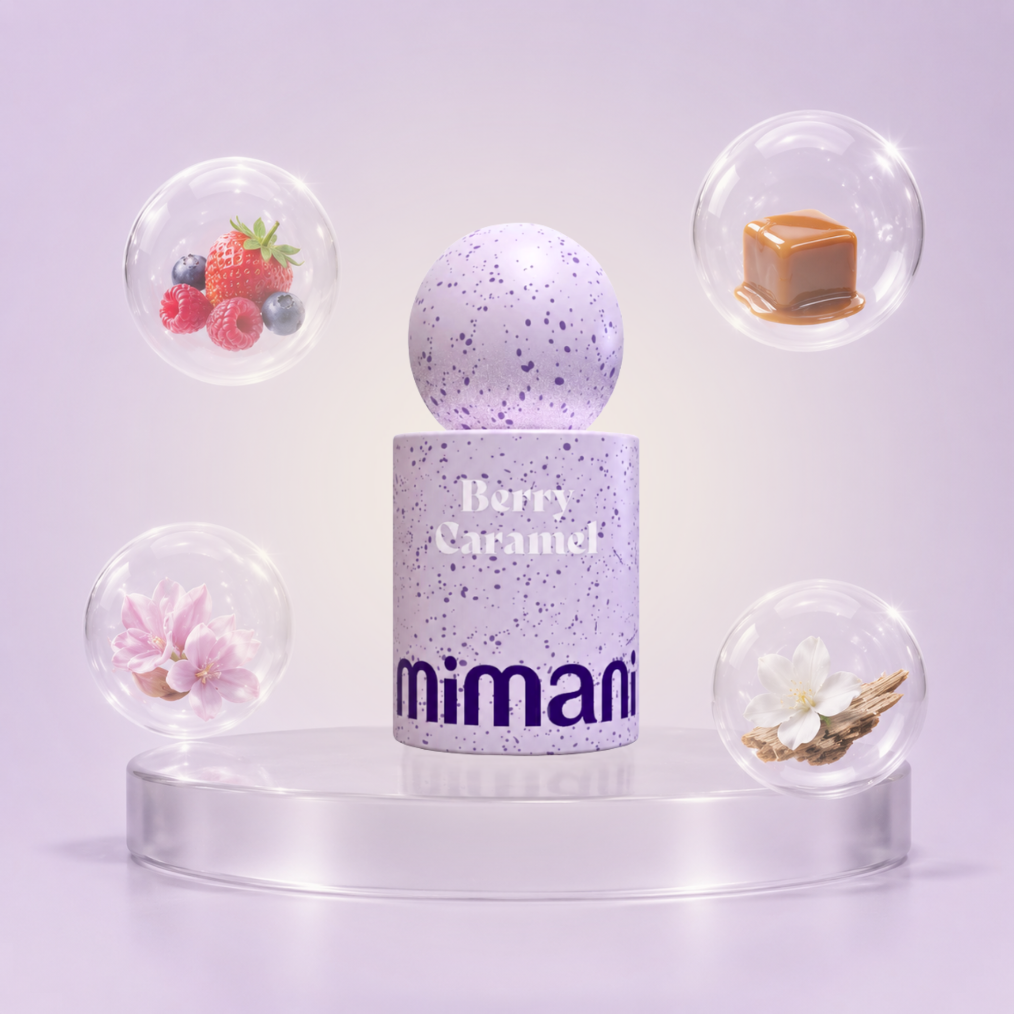 MIMANI BERRY CARAMEL EAU DE PARFUM 50 ML